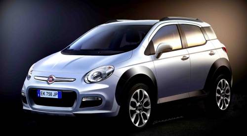 �� ����� FIAT Sedici ������ ��������� 500X
