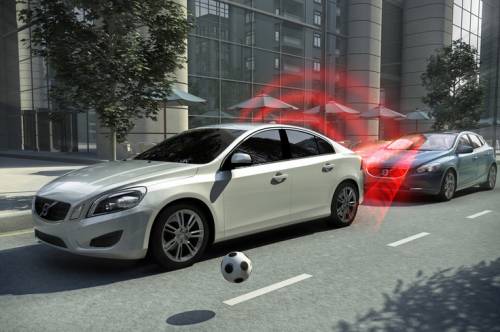 Volvo Pedestrian Detection Airbag