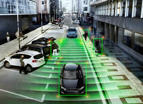 Volvo Pedestrian Detection Airbag