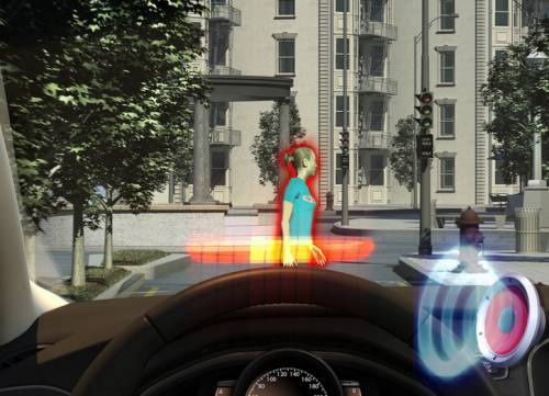 Volvo Pedestrian Detection Airbag