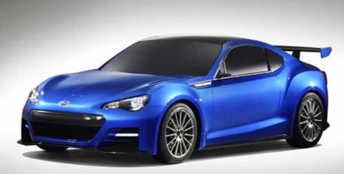 ������� Subaru BRZ STi ������� � ���-���������